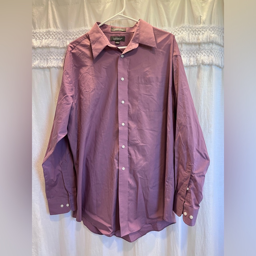Croft & Barrow Men's Lavender Dress Shirt